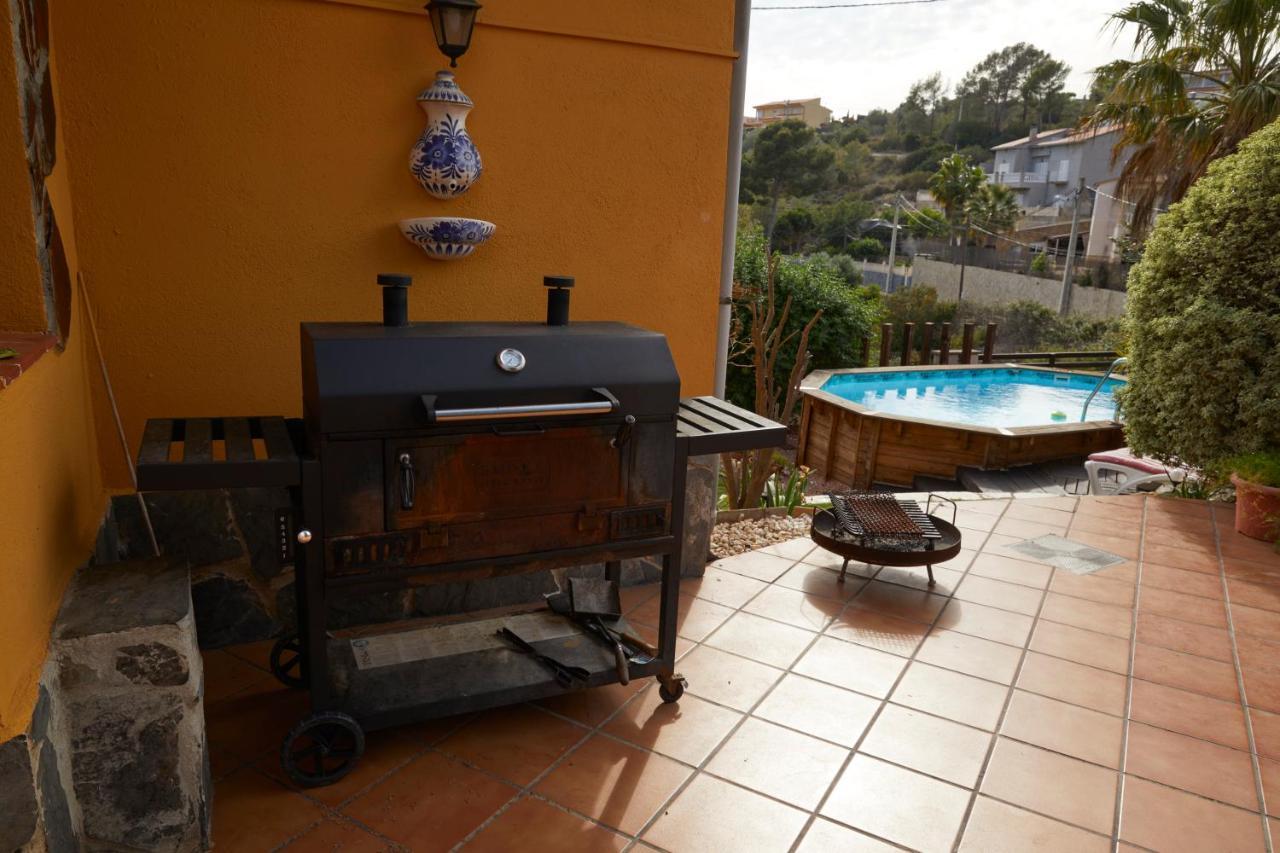 Amazing Vila Close To Sitges, Jacuzzi, Swimming Pool & Exellent Views Olivella Extérieur photo