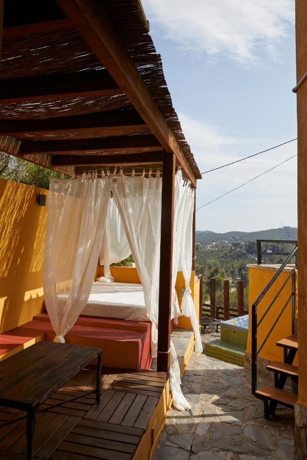 Amazing Vila Close To Sitges, Jacuzzi, Swimming Pool & Exellent Views Olivella Extérieur photo