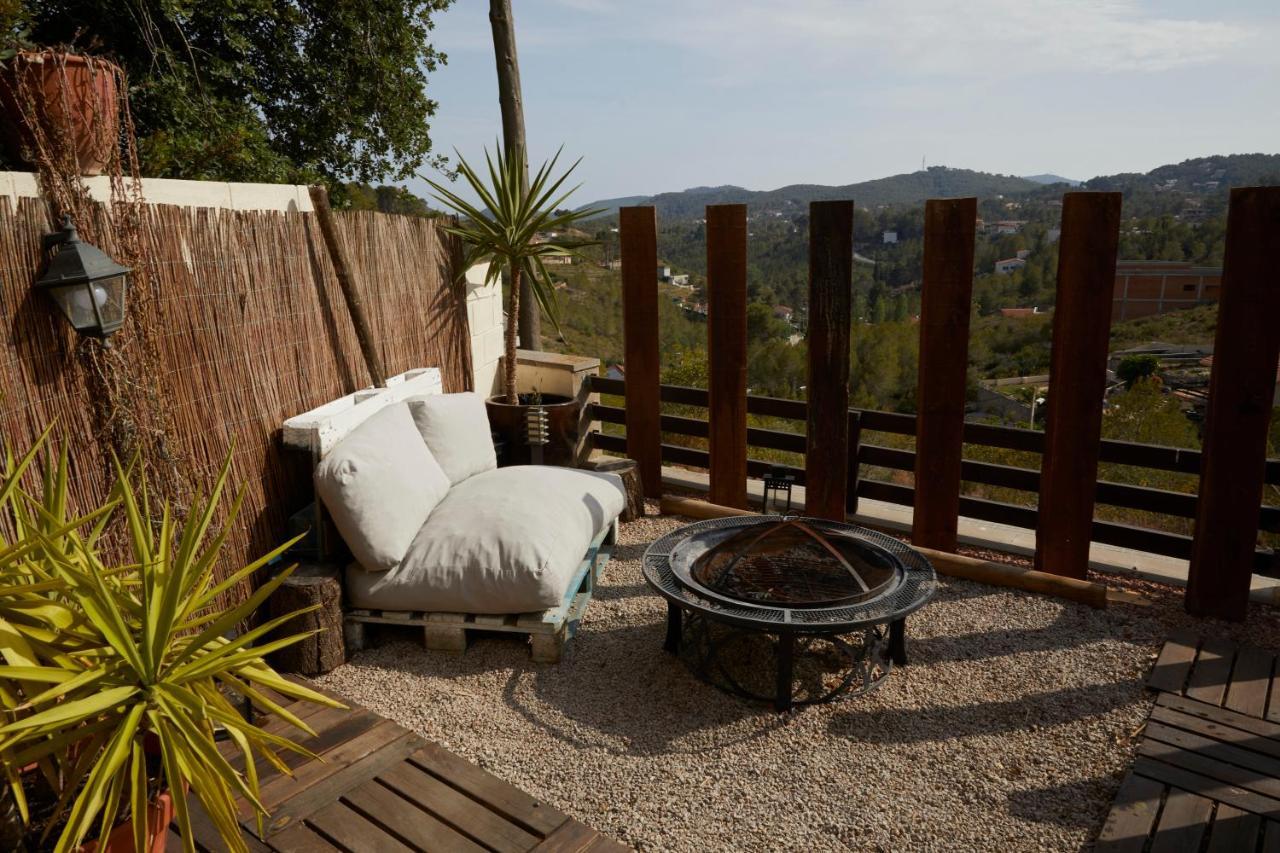 Amazing Vila Close To Sitges, Jacuzzi, Swimming Pool & Exellent Views Olivella Extérieur photo