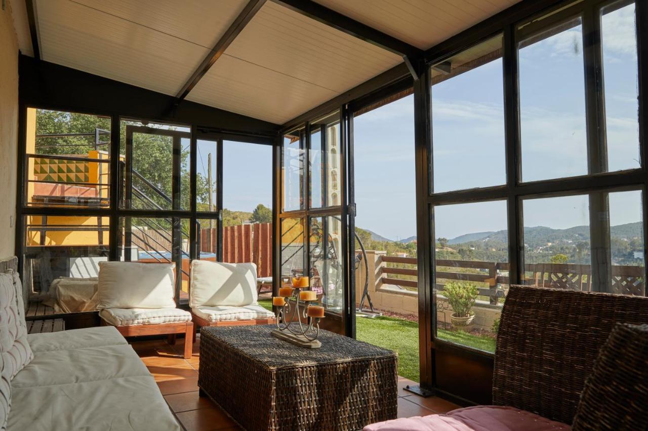 Amazing Vila Close To Sitges, Jacuzzi, Swimming Pool & Exellent Views Olivella Extérieur photo